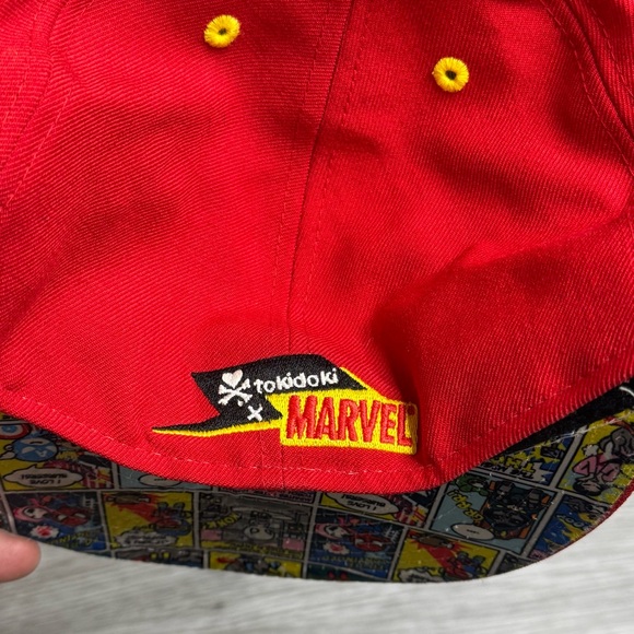 Iron Man New Era x Tokidoki 59FIFTY Fitted Hat Simone Legno Men's 7 3/8 2010 - Picture 5 of 11